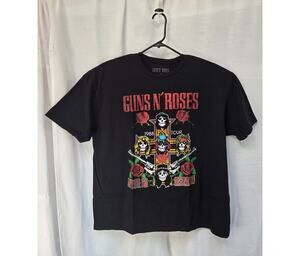 Guns N' Roses 1988 Appetite for Destruction Tour Black XXL Cotton Tee T-Shirt